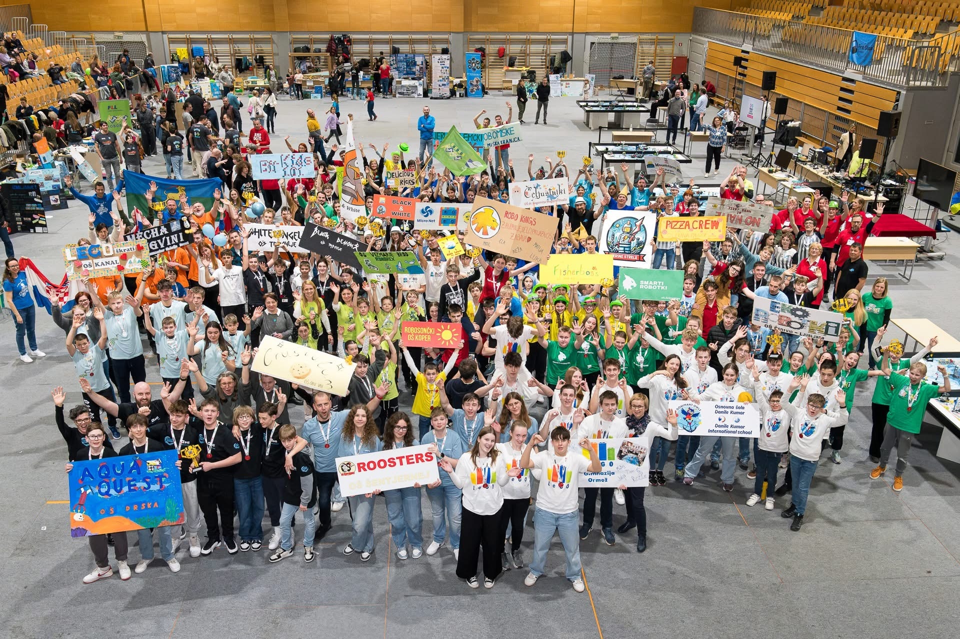 Naslovna fotografija: FIRST LEGO League Challenge Finale Adria 15.03.2025