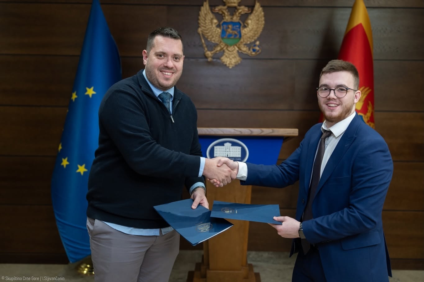 Naslovna fotografija: Potpisan Memorandum o saradnji sa Skupštinom Crne Gore